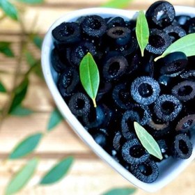 تصویر 1 از قیمت زیتون اسلایس سیاه + خرید باور نکردنی
